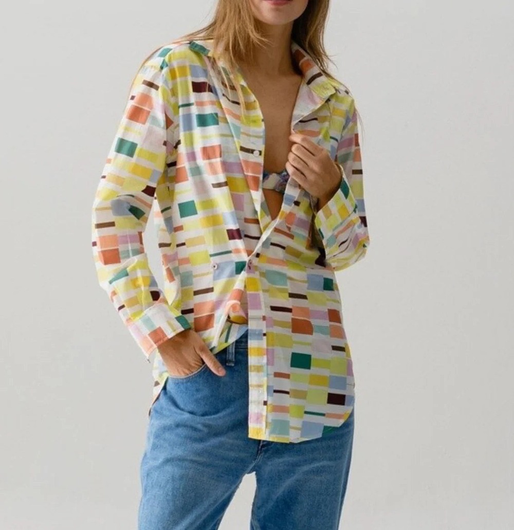 NWT Cissa Men's Shirt - Bars